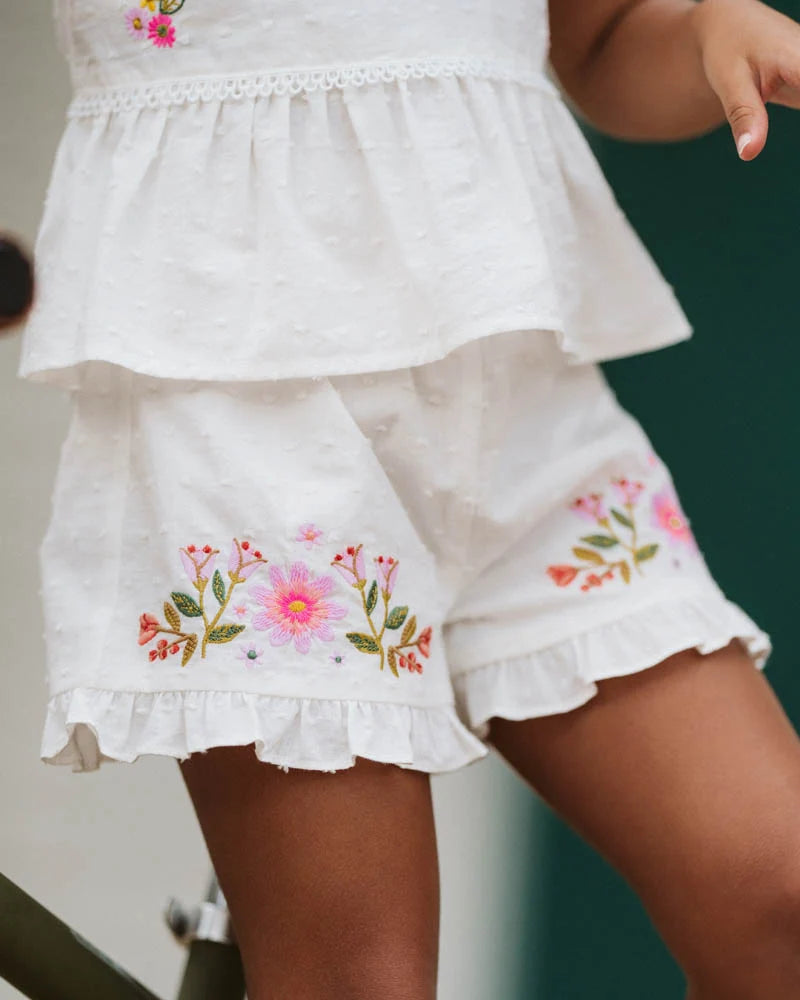 Fox & Finch / Paradiso Embroidered Shorts