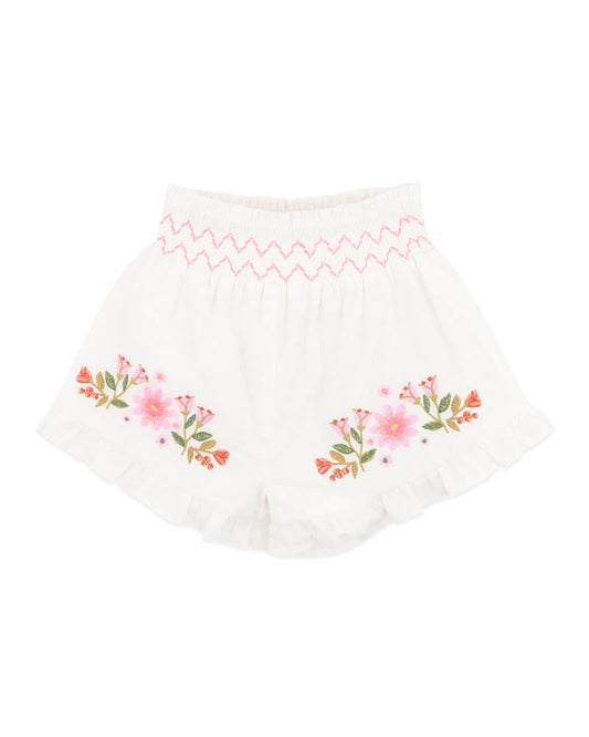 Fox & Finch / Paradiso Embroidered Shorts