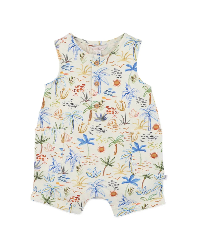 Fox & Finch / Havana Organic Button Up Romper