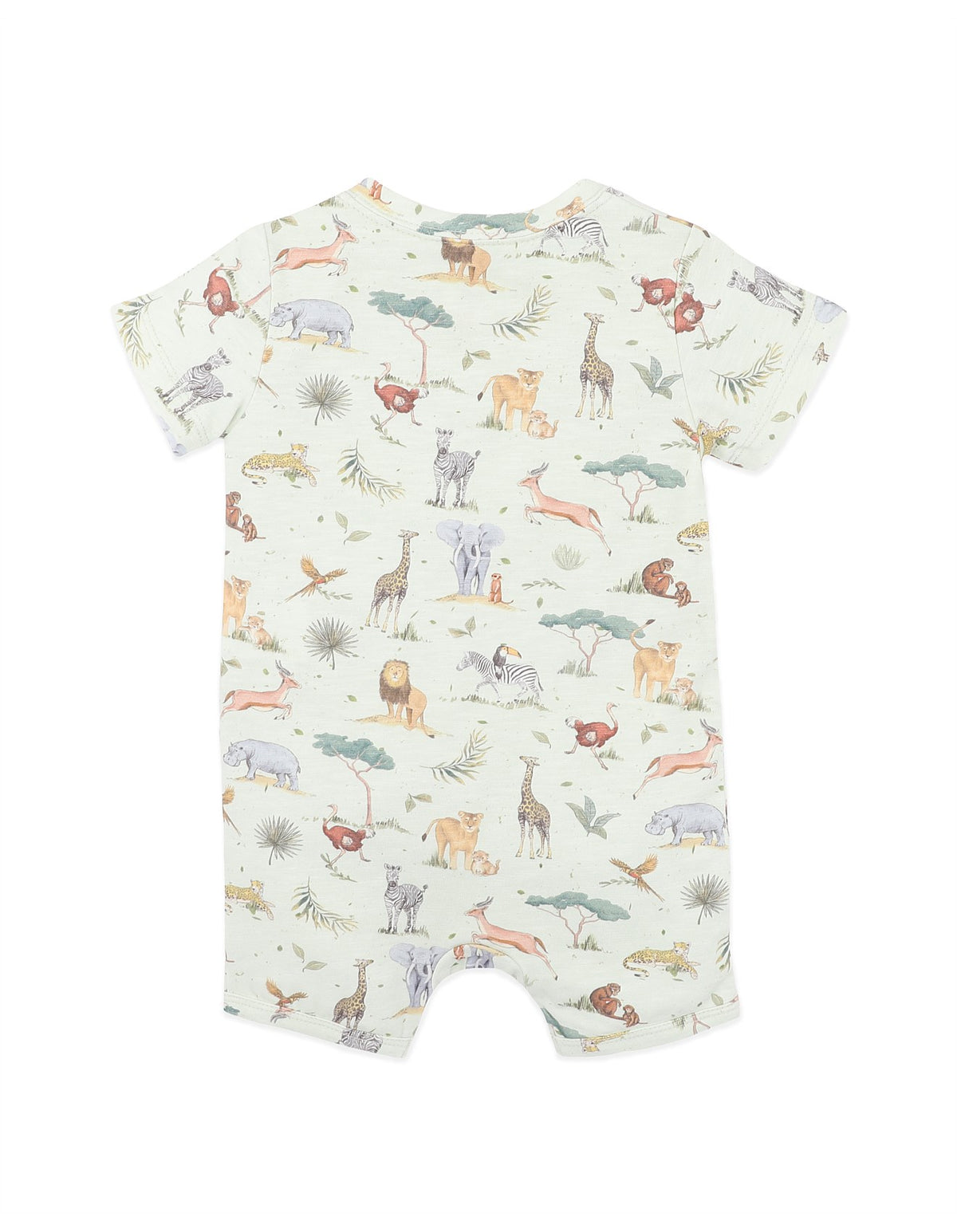 Bebe By Minihaha / Sway Organic SS Zip Romper