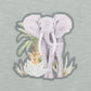 Bebe By Minihaha / Sway Print Elephant Romper