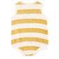 Bebe By Minihaha / Sway Organic Stripe Wide Rib Bodysuit