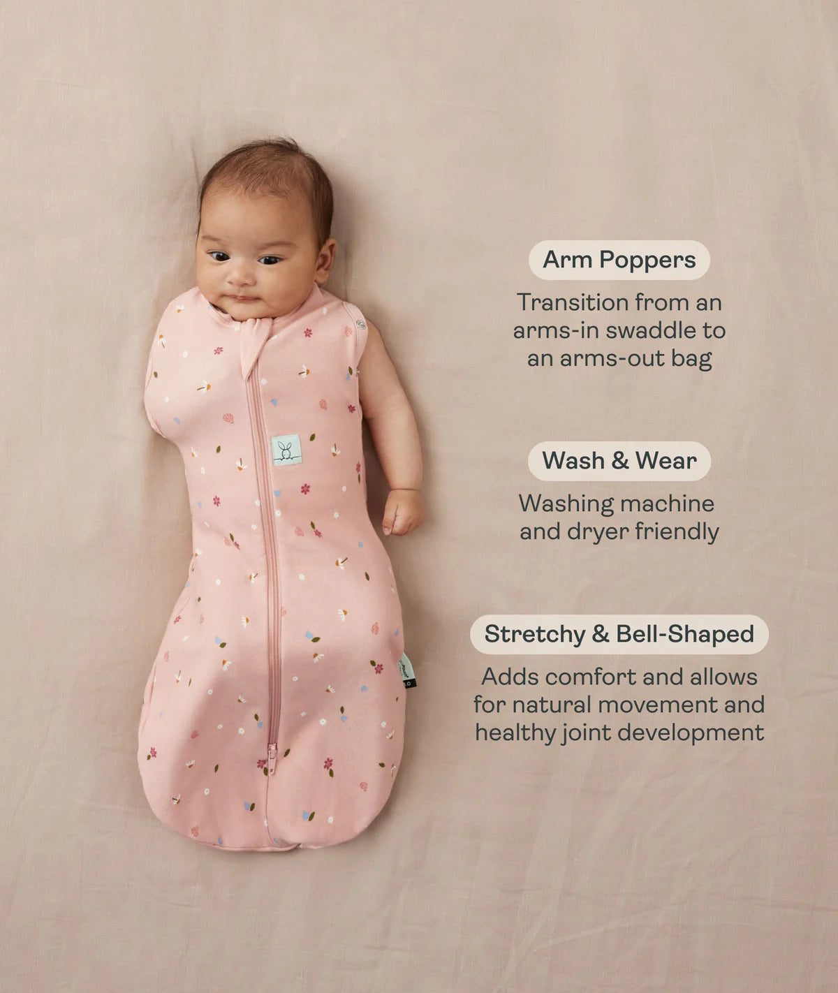 ergoPouch / Cocoon Swaddle Bag 1.0 TOG - Savannah