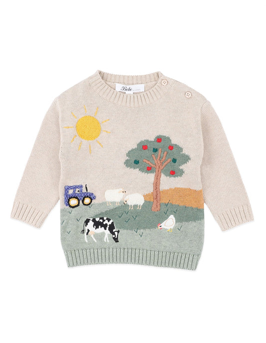 Bebe By Minihaha / Hunter Farm Organic Knitted Jumper