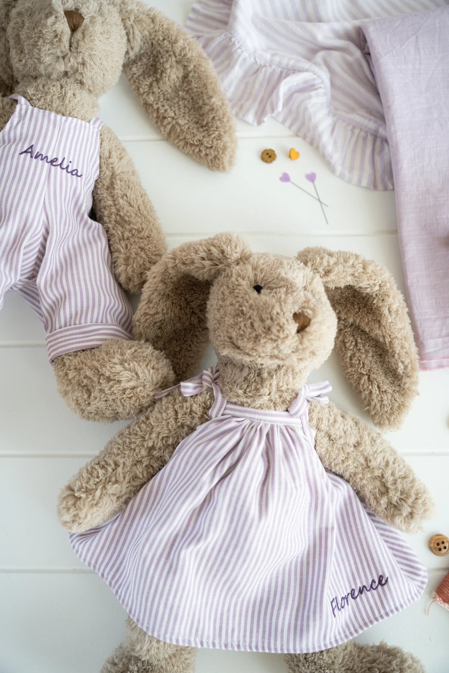 Nana Huchy / Mrs Honey Bunny - Lilac Stripe