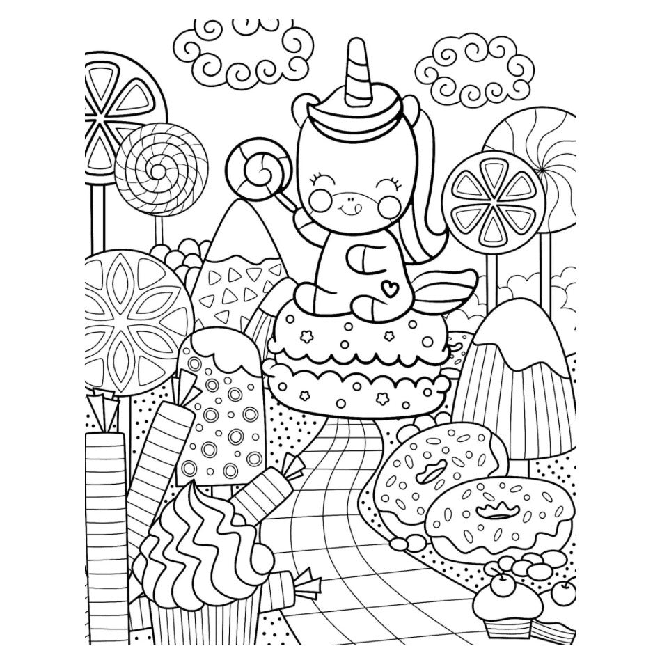 Unicorn Treats - Deluxe Wall Art Folder