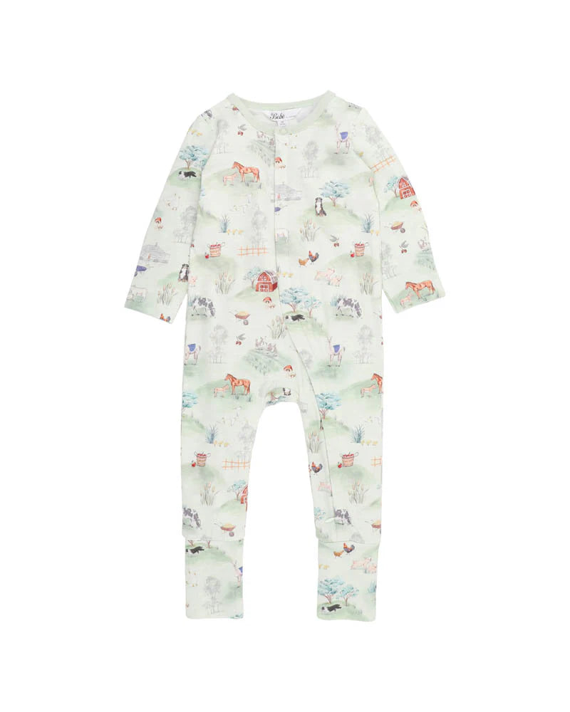 Bebe By Minihaha / Hunter Organic LS Zipsuit