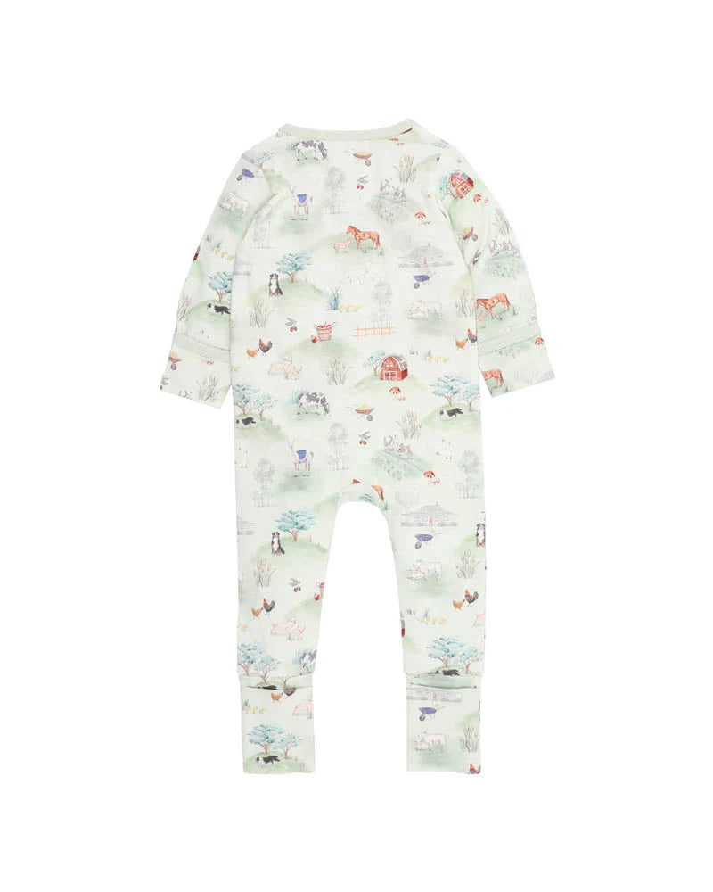 Bebe By Minihaha / Hunter Organic LS Zipsuit