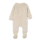 Bebe By Minihaha / Hunter Stripe Velour Zip Onesie