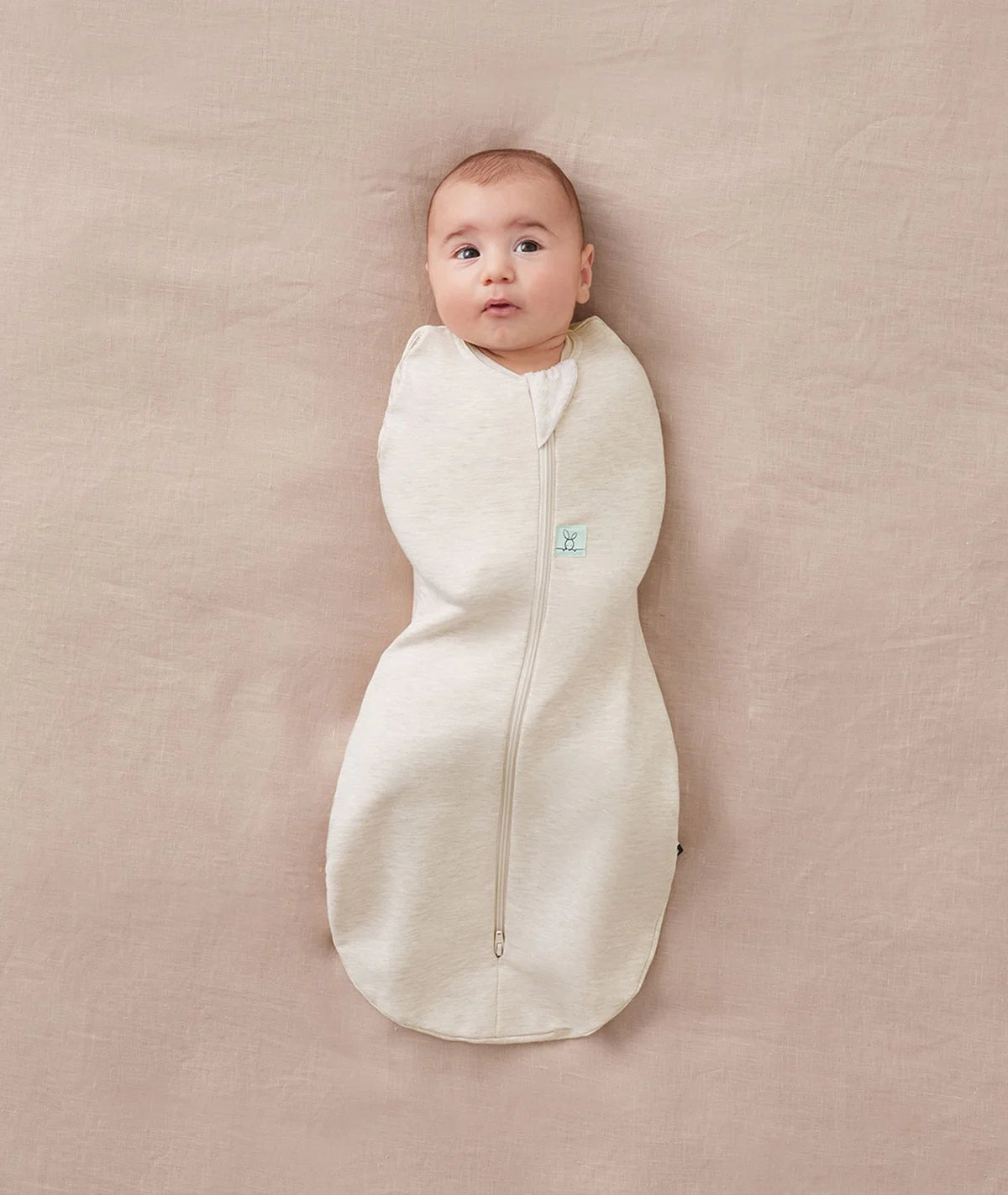 ergoPouch / Cocoon Swaddle Bag 1.0 TOG - Oatmeal Marle