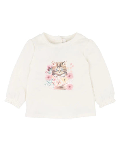 Bebe By Minihaha / Fern Kitten LS Tee