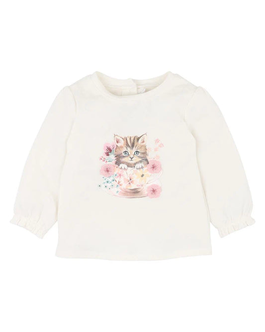 Bebe By Minihaha / Fern Kitten LS Tee