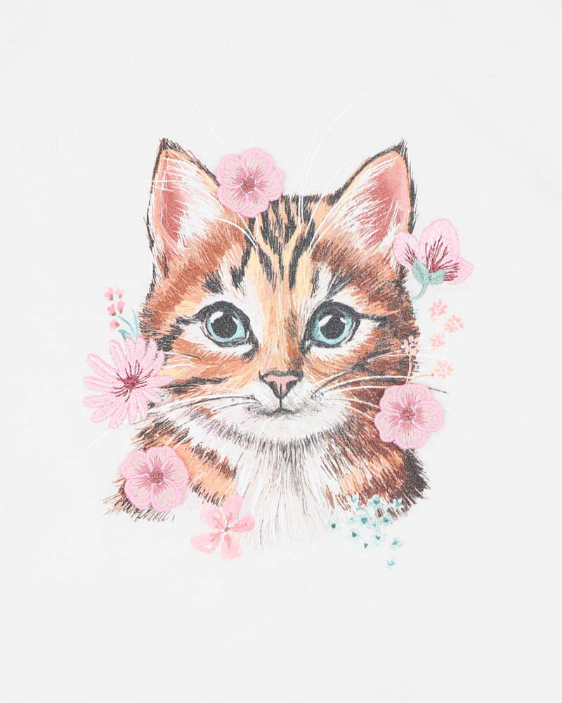 Bebe By Minihaha / Fern Kitten LS Tee