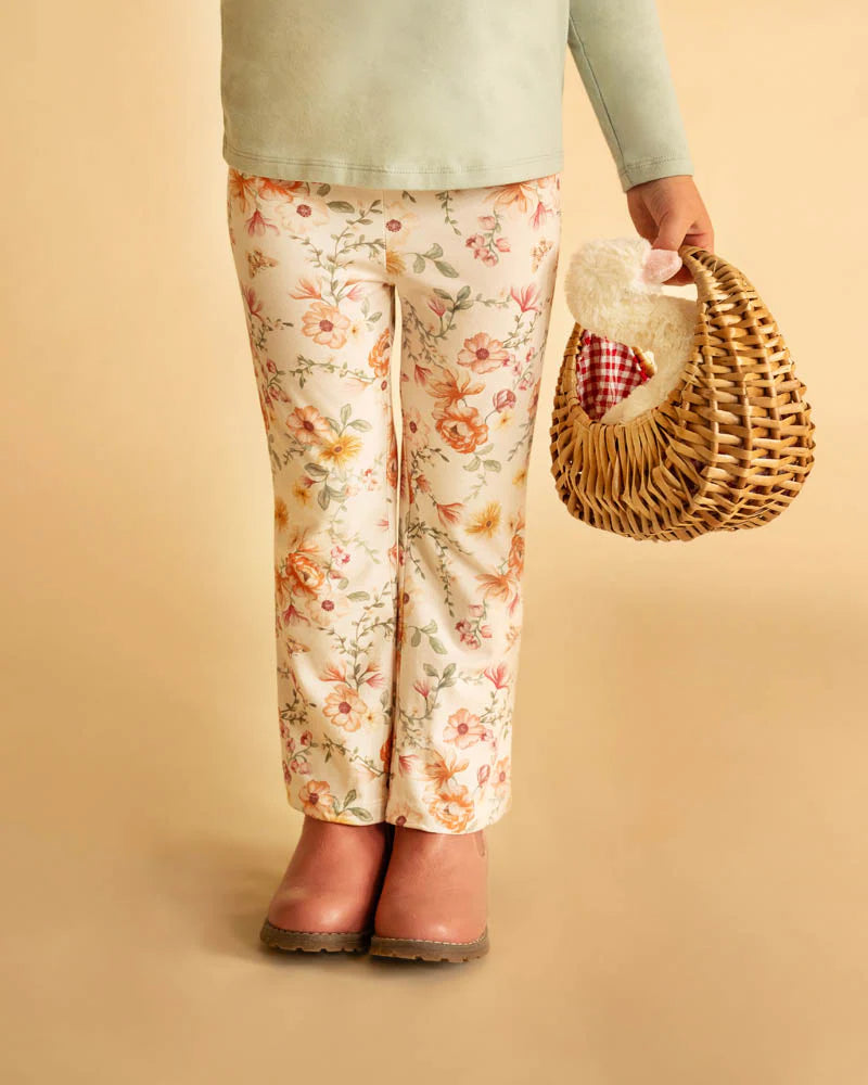 Bebe By Minihaha / Emmy Flared Organic Leggings