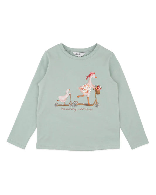 Bebe By Minihaha / Emmy Ducks On Scooter LS Tee