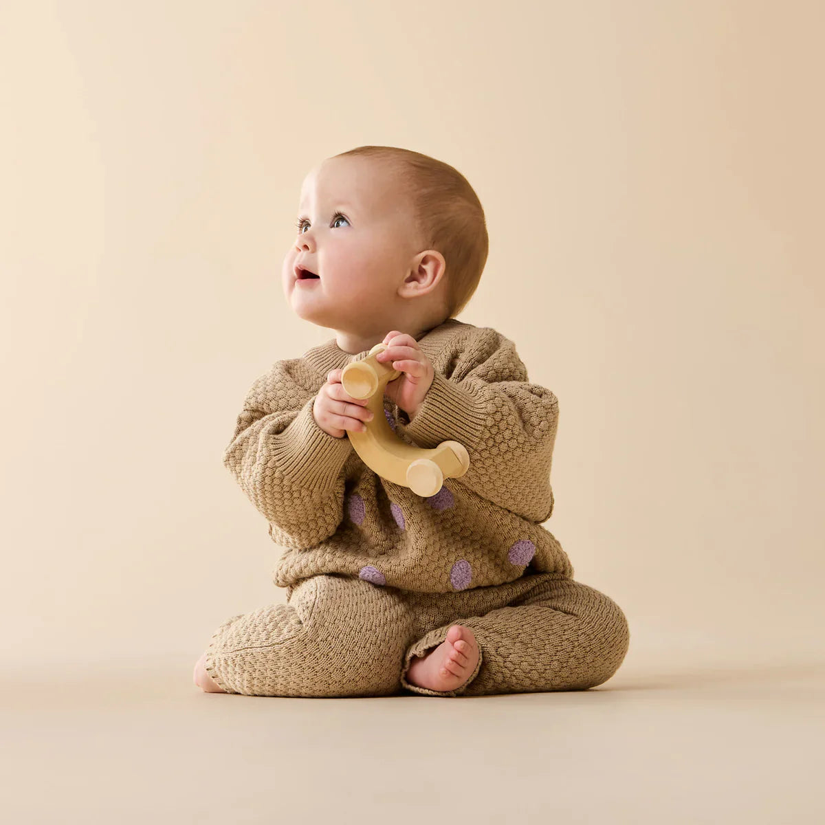 Wilson & Frenchy / Oat Organic Knitted Bubble Pant