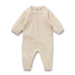 Wilson & Frenchy / Cream Organic Knitted Growsuit
