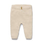 Wilson & Frenchy / Cream Organic Knitted Bubble Legging