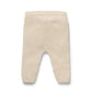 Wilson & Frenchy / Cream Organic Knitted Bubble Legging