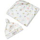 Snuggle Hunny / Jersey Wrap Set - Garden Friends