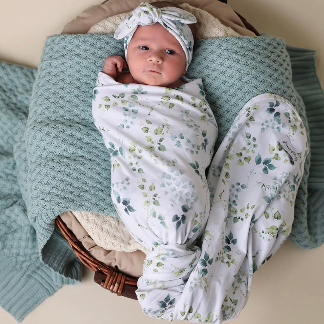 Snuggle Hunny / Jersey Wrap Set - Eden