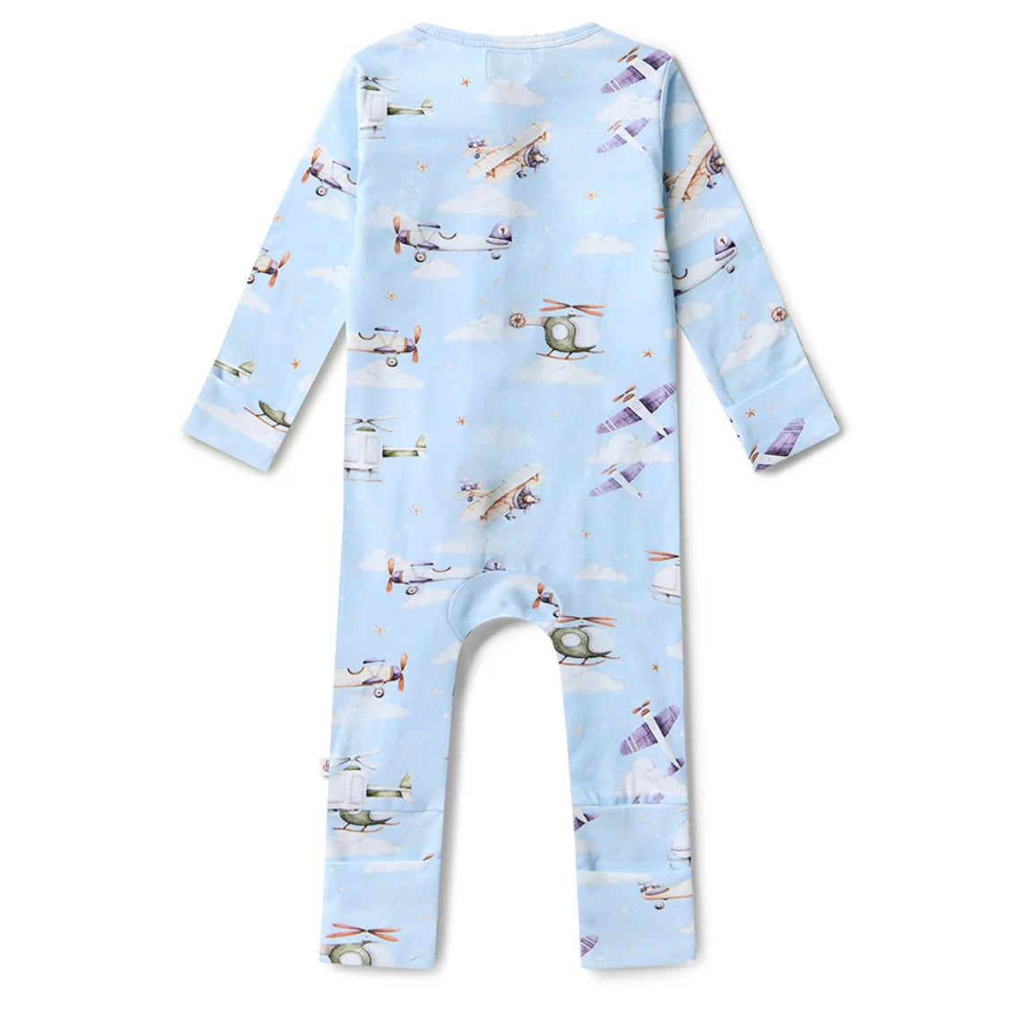Snuggle Hunny / Snugglesuit Convertible Romper - Taking Flight