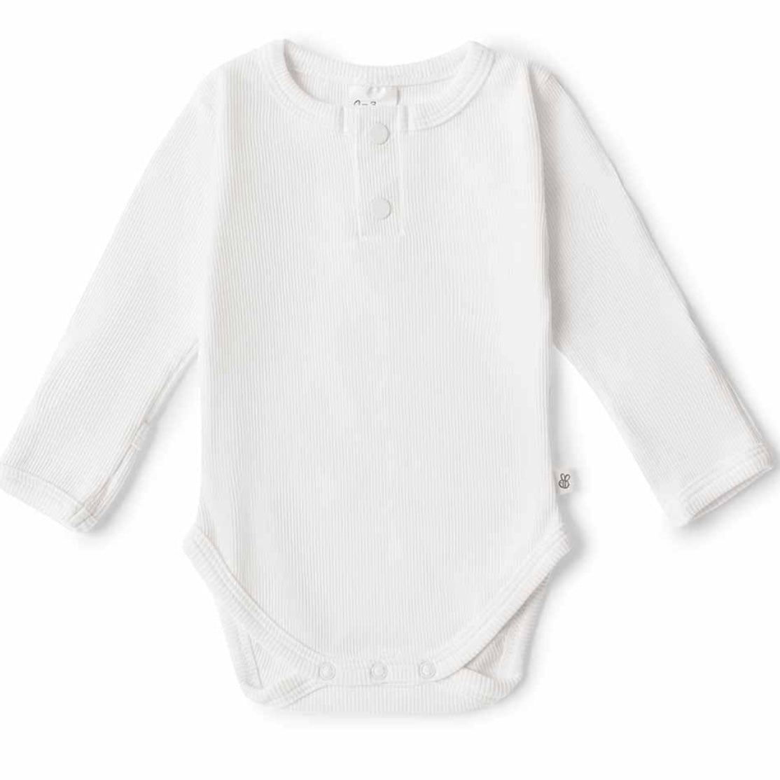 Snuggle Hunny / Long Sleeve Bodysuit - Milk