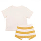 Bebe By Minihaha / Sway Organic Wide Rib Shorts & Tee Set