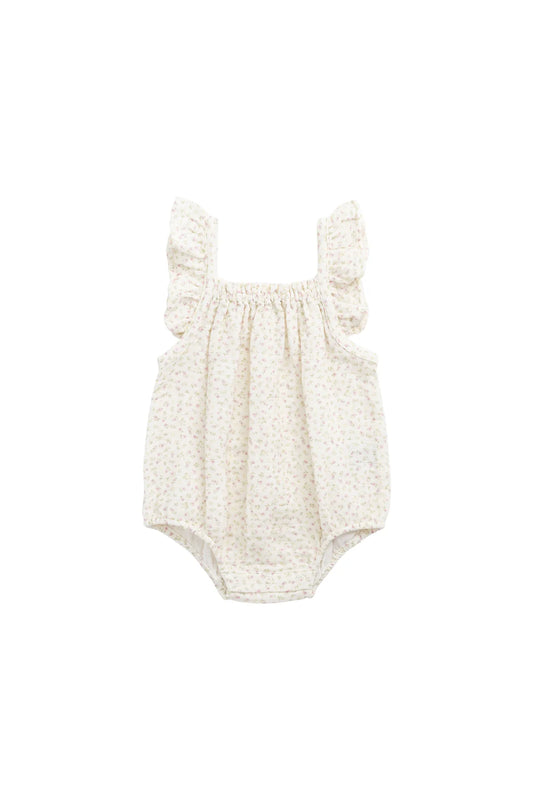 Jamie Kay / Organic Cotton Muslin Tiana Playsuit - Pippa Pink