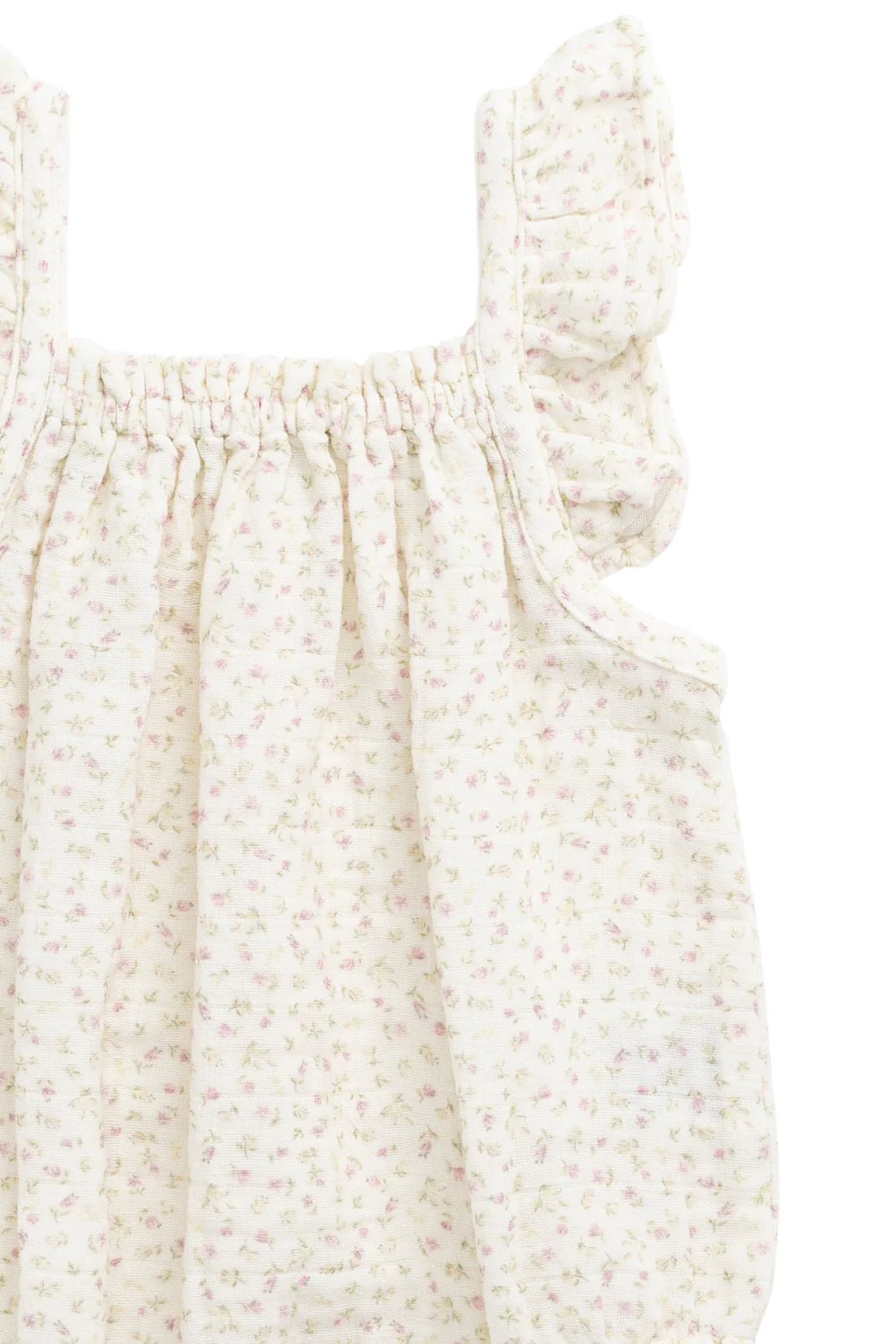 Jamie Kay / Organic Cotton Muslin Tiana Playsuit - Pippa Pink