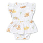 Snuggle Hunny / Short Sleeve Dress with Frill - Highland Cows