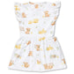 Snuggle Hunny / Short Sleeve Dress with Frill - Highland Cows