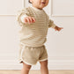 Jamie Kay / Organic Cotton Eric Short - Sandy Brown