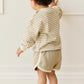 Jamie Kay / Organic Cotton Eric Short - Sandy Brown