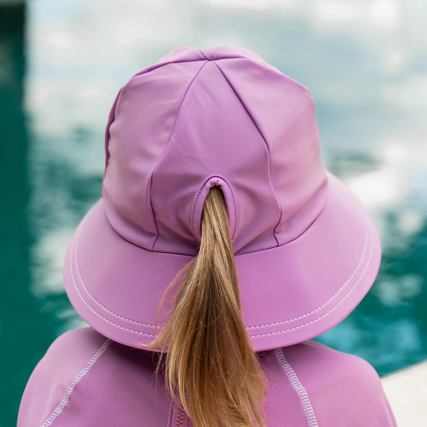 Bedhead Hats / Ponytail Swim Bucket Beach Hat - Bubblegum
