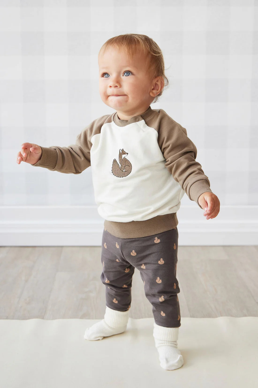 Jamie Kay / Everyday Legging - Fox Cubs Wolf