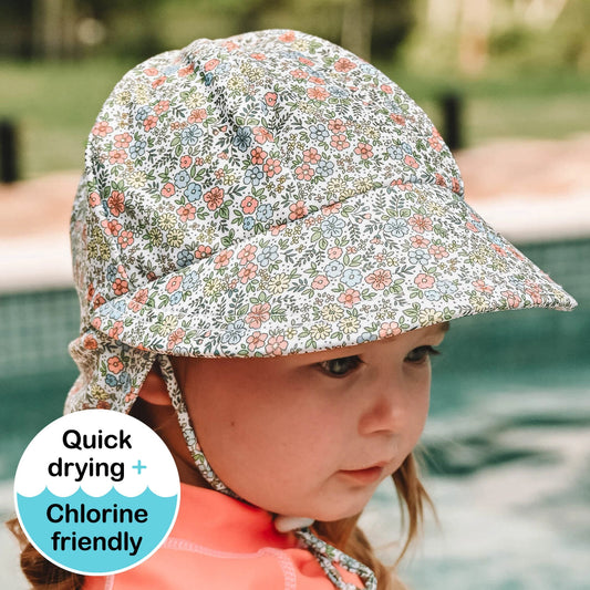 Bedhead Hats / Swim Legionnaire Flap Beach Hat - Olivia