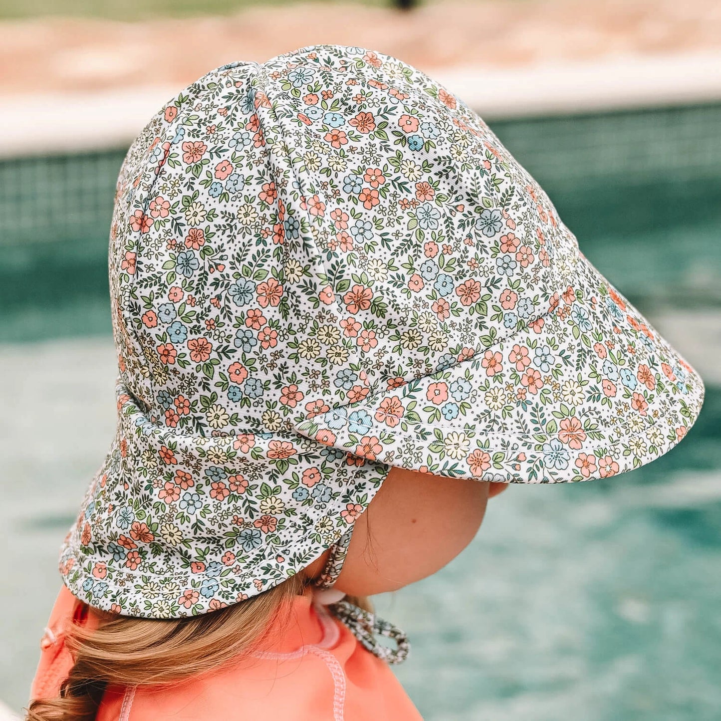 Bedhead Hats / Swim Legionnaire Flap Beach Hat - Olivia