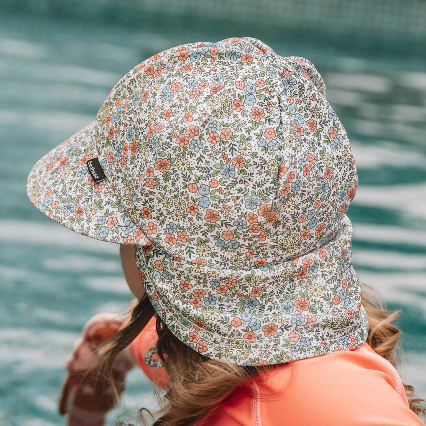 Bedhead Hats / Swim Legionnaire Flap Beach Hat - Olivia