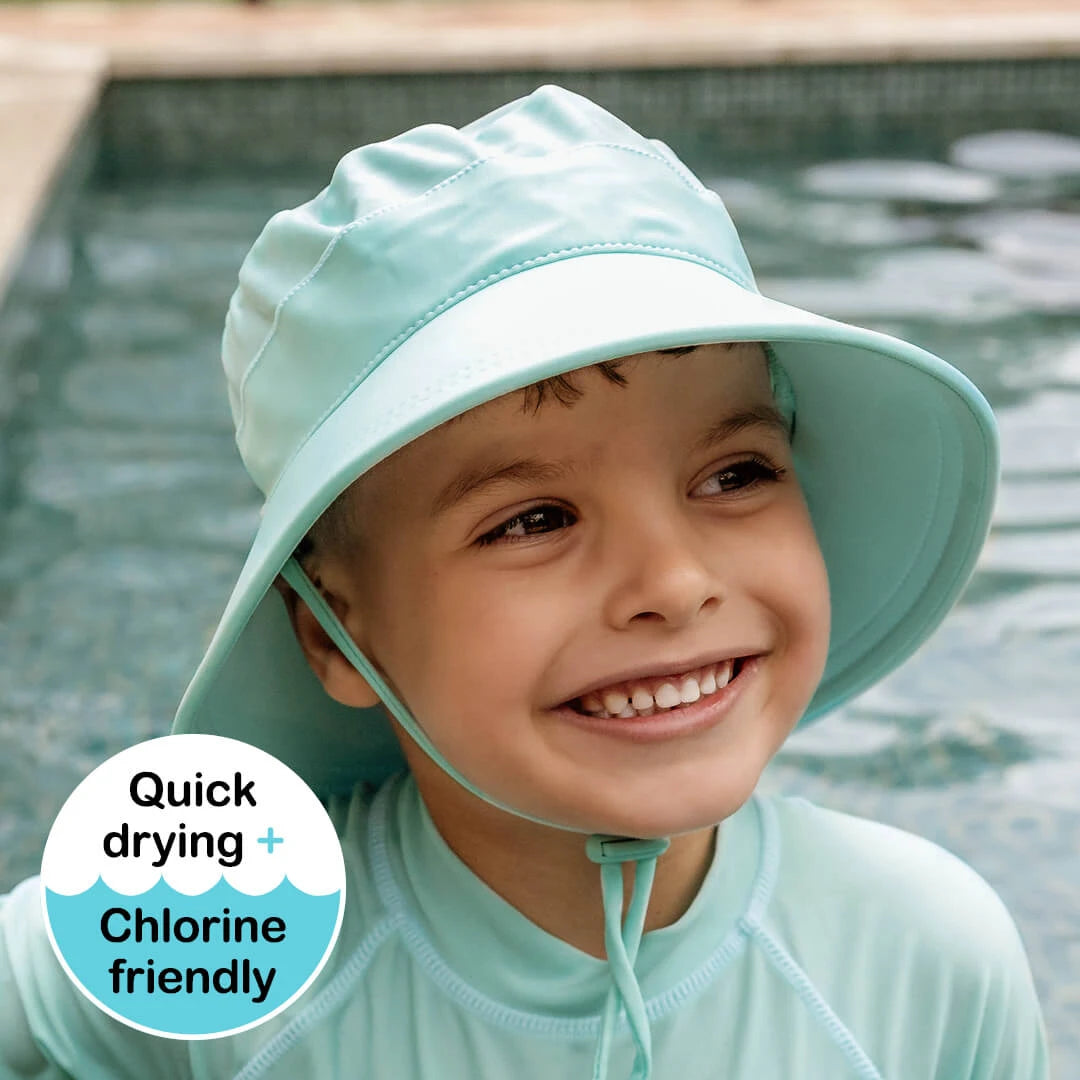 Bedhead Hats / Kids Beach Swim Bucket Hat - Aqua