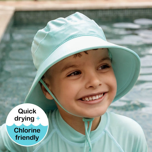Bedhead Hats / Kids Beach Swim Bucket Hat - Aqua