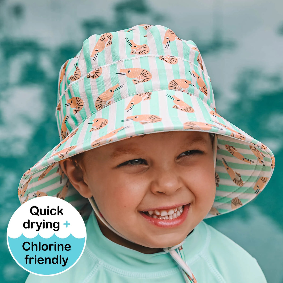 Bedhead Hats / Classic Swim Bucket Beach Hat - Shrimp