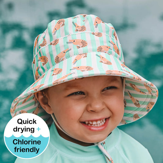 Bedhead Hats / Classic Swim Bucket Beach Hat - Shrimp