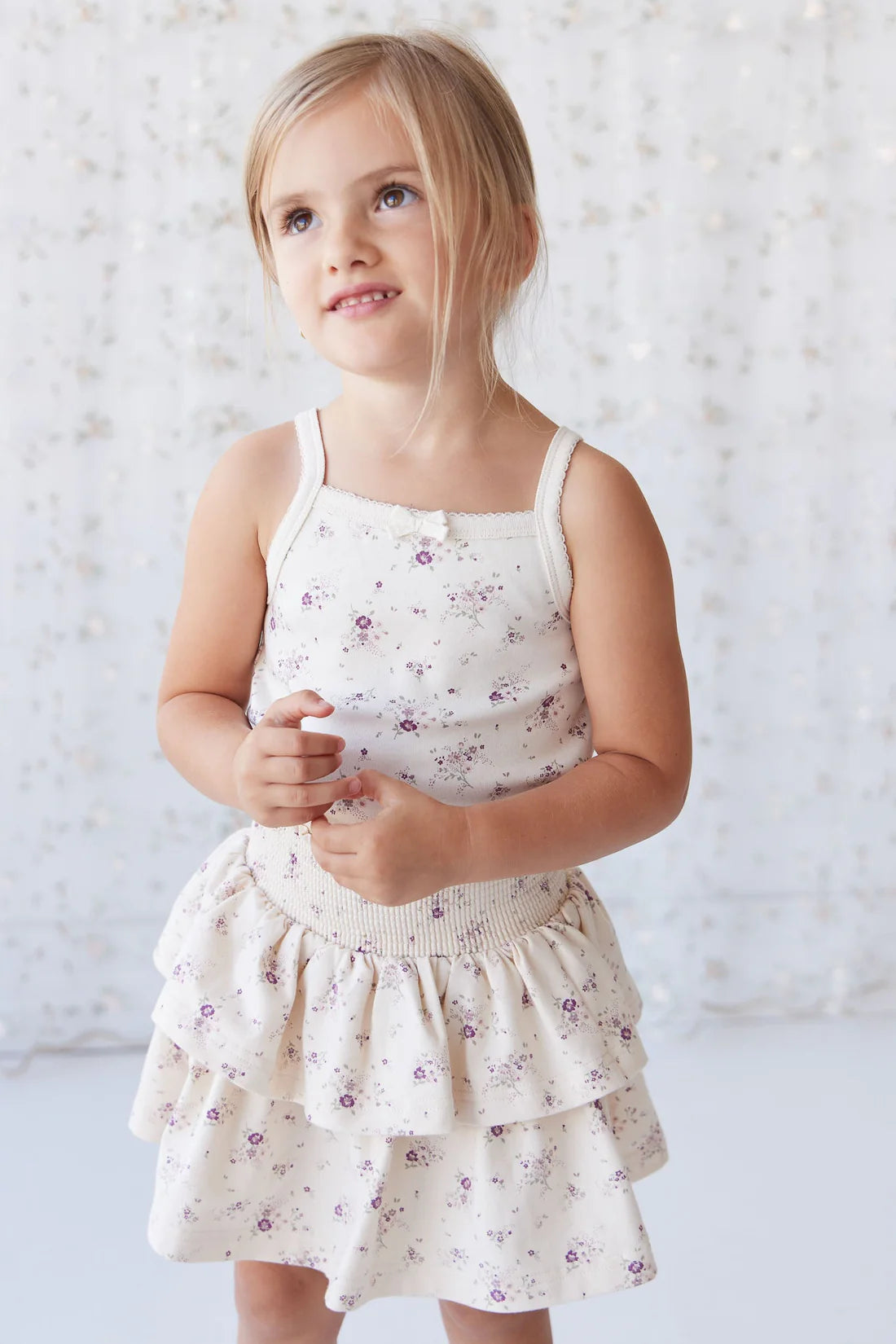 Jamie Kay / Ruby Skirt - Sweet William Floral Natural