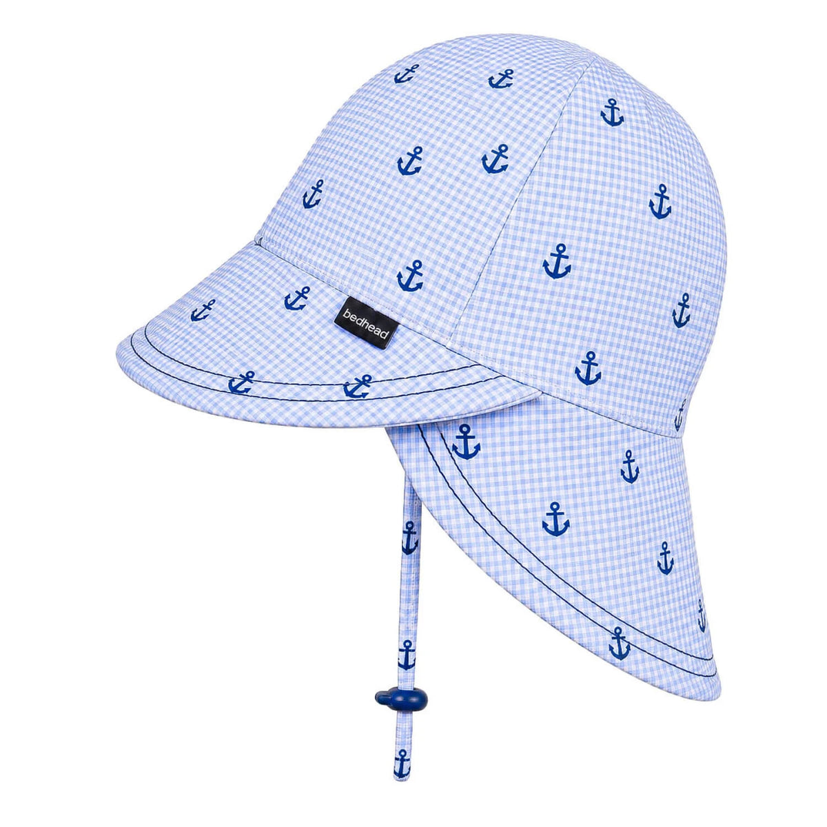 Bedhead Hats / Swim Legionnaire Flap Beach Hat - Anchor