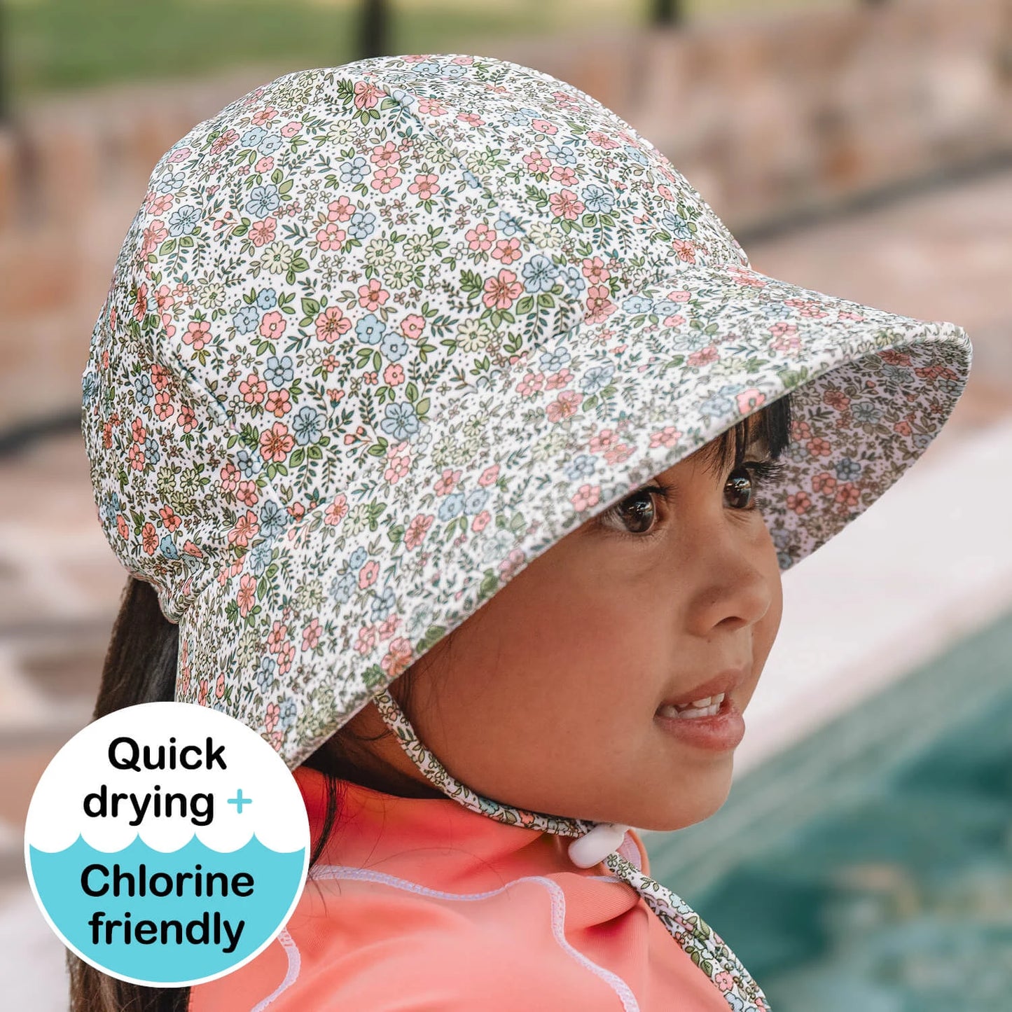 Bedhead Hats / Ponytail Swim Bucket Beach Hat - Olivia