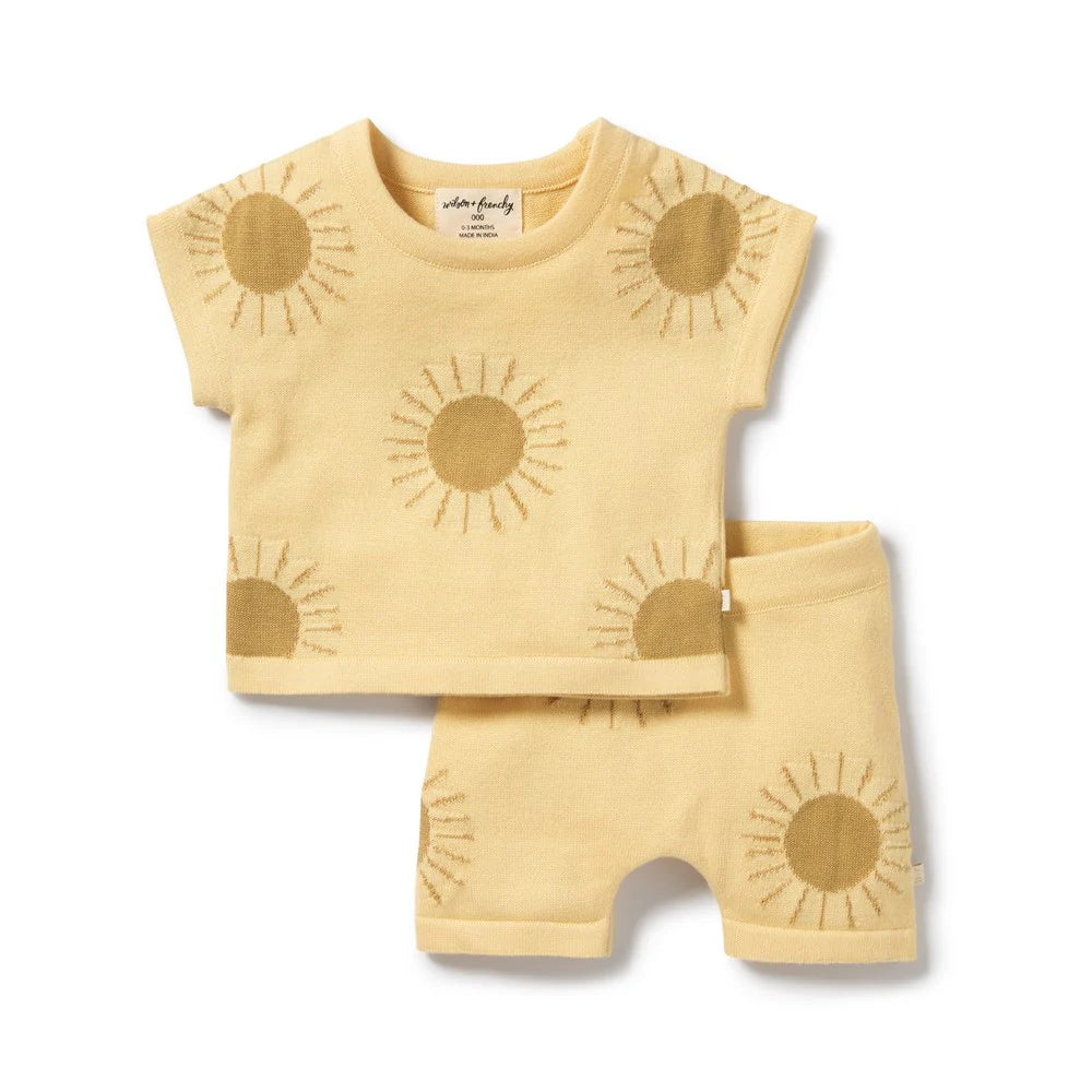 Wilson & Frenchy / Sunshine Organic Knitted Set