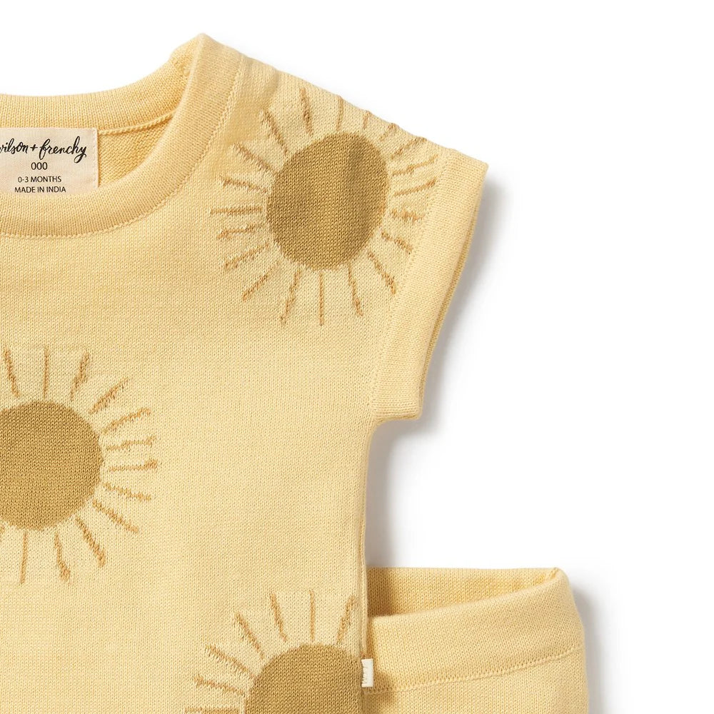 Wilson & Frenchy / Sunshine Organic Knitted Set