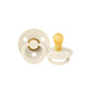BIBS / Dummy Round Nipple 2 Pack - Ivory