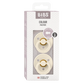 BIBS / Dummy Round Nipple 2 Pack - Ivory